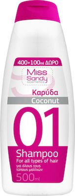 Miss Sandy Coconut Șampoane pentru Toate Tipurile Păr 1x500ml