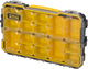 Stanley FatMax Pro Tool Compartment Organiser 14 Slot with Removable Box Yellow 43.2x26.7x6.4cm