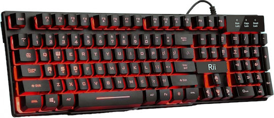 Riitek Rii RK100 Gaming Keyboard with Illuminated keys (English US)