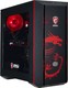 CoolerMaster Masterbox 5 MSI Edition Jocuri Turnul Midi Cutie de calculator cu fereastră laterală