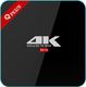 TV Box Q Plus 4K UHD with Wi-Fi USB 2.0 3GB RAM and 32GB Rear Toy Basket with Operating System Android