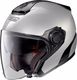 Nolan N40-5 Special N-Com Jet Helmet with Sun Visor ECE 22.05 1250gr 11 Salt Silver N40-5SPNC11