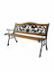 Bancă Exterior Din fonta 122x54x77cm