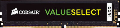 Corsair Value Select 8GB DDR4 RAM with 2400 Speed for Desktop