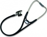 Welch Allyn Harvey DLX Triple Head Cardiology Kids Double Head Stethoscope Black