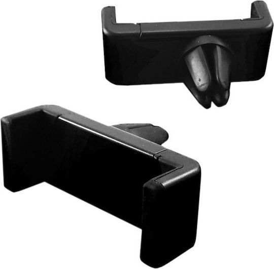 Gang Clothing Mobile Holder For Air Vent Car Mobile Mount with Adjustable Hooks Black