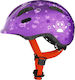 Abus Smiley 2.0 Kids' Helmet for City Bike Purp...