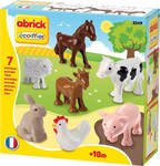 Ecoiffier Miniature Toy Abrick Farm Animals for 1.5+ Years 3249