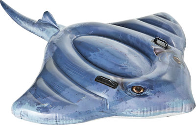 Intex Stingray Copii Saltea umflabilă Ride On pentru piscină cu mânere Albastru 188cm