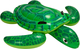 Intex Copii Saltea umflabilă Ride On pentru piscină Perete de compartimentare cu mânere Verde 150cm