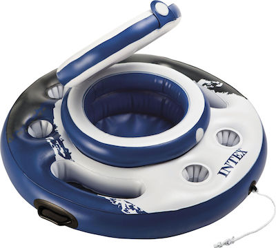 Intex Inflatable Floating Drink Holder with Handles Blue 89cm