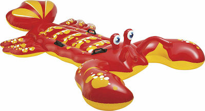 Intex Lobster Kids Inflatable Ride On with Handles Red 213cm