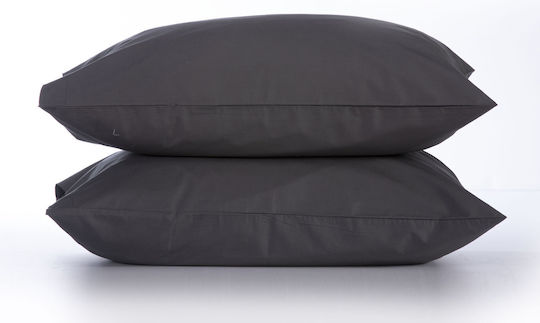 Nef-Nef Homeware Basic Σετ cu plic de acoperire 727 Dark Grey 52x72cm 011712