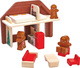 Plan Toys Miniatur-Spielzeug Χριστουγεννιάτικο Μπισκοτόσπιτο für 3+ Jahre 6623