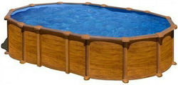 Gre Amazonia KITPROV6188WO Pool with Metallic Frame 610x375x132cm