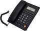 Telco ΤΜ-PA117 Office Corded Phone Black