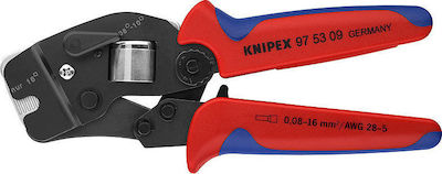 Knipex Crimping Tool 0.08-10mm² Cross Section with Ratchet Mechanism (Length 190mm)