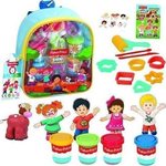 Fisher Price Plasticine - Game Bag for 3+ Years, 4pcs 03243