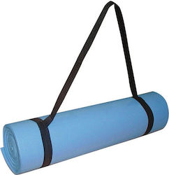 Toorx MAT-160 Στρώμα Γυμναστικής Yoga/Pilates Μπλε με Ιμάντα Μεταφοράς (160x50x0.8cm)