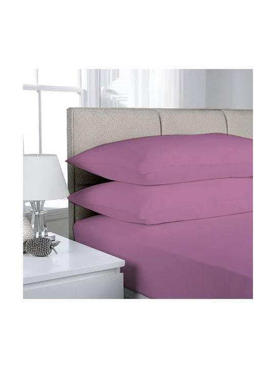 Le Blanc Premium Σετ Μαξιλαροθήκες με Φάσα Pink...