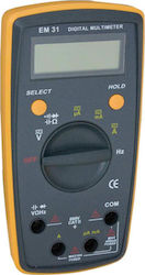 Elmark Digital Multimeter with Measurement of AC DC Resistance Capacity and Temperature 519031 Elmark Digital Multimeter with Measurement of AC DC Resistance Capacity and Temperature 519031