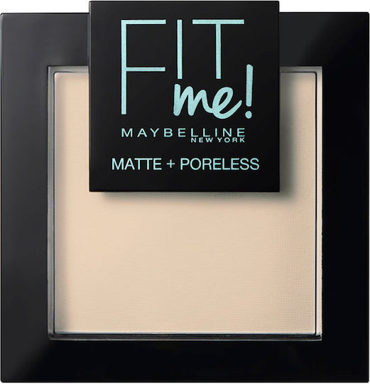 Maybelline Fit Me Matte & Poreless Πούδρα 104 Soft Ivory 8.5gr