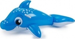 41087B Children's Inflatable Ride On for the Sea with Handles Blue 157cm.