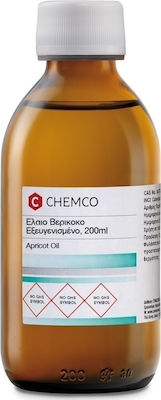 Chemco Apricot Oil Λάδι Βερίκοκο Εξευγενισμένο 200ml