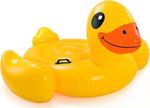 Intex Kids Inflatable Ride On Duck with Handles Yellow 147cm