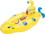 Kids Inflatable Ride On Jet Ski with Handles Yellow 165cm