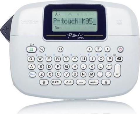 Brother PT-M95 Electronic Handheld Label Maker in White Color PT-M95ZG1