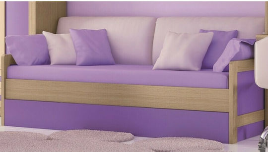 Chios 2 Schlafsofa Einzeln για Στρώμα 90x190cm