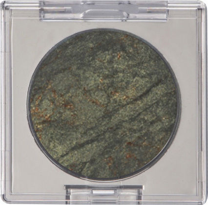 MD Professionnel Baked Range Wet & Dry Eyeshadow Eye Shadow Matte in Solid Form with Khaki Color