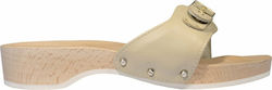 Scholl Pescura Δερμάτινα Ανατομικά Σανδάλια Μπεζ Scholl Pescura Δερμάτινα Ανατομικά Σανδάλια Μπεζ