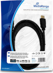 MediaRange MRCS155 HDMI 1.4 HDMI мъжки - HDMI мъжки 3.0м Черен