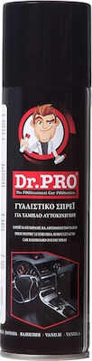 Spray Polieren für Kunststoffe im Innenbereich - Armaturenbrett mit Duft Vanille DR.Pro Γυαλιστικό Ταμπλό Βανίλια 225ml