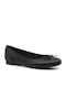 Leather Ballerinas Couture Bloom Black