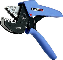 Facom Crimping Tool with Cable Cutter, Ratchet Mechanism and Insulation (Length 230mm)