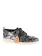 Tri Nia Γυναικεία Slip-On Δερμάτινα Ασημί