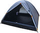 OZtrail Genesis 3P Cort De Camping Igloo Gri Cu Dublu Material 3 Anotimpuri Pentru 3 Persoane 205x205x125cm