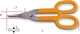 Beta 1114 Scissors for Thin Sheet Metal Aviaton Snip Straight Length 250mm