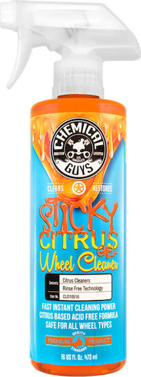 Chemical Guys Sticky Citrus Gel Wheel & Rim Cleaner Σπρέι Καθαρισμού για Ζάντες Αυτοκινήτου 473ml