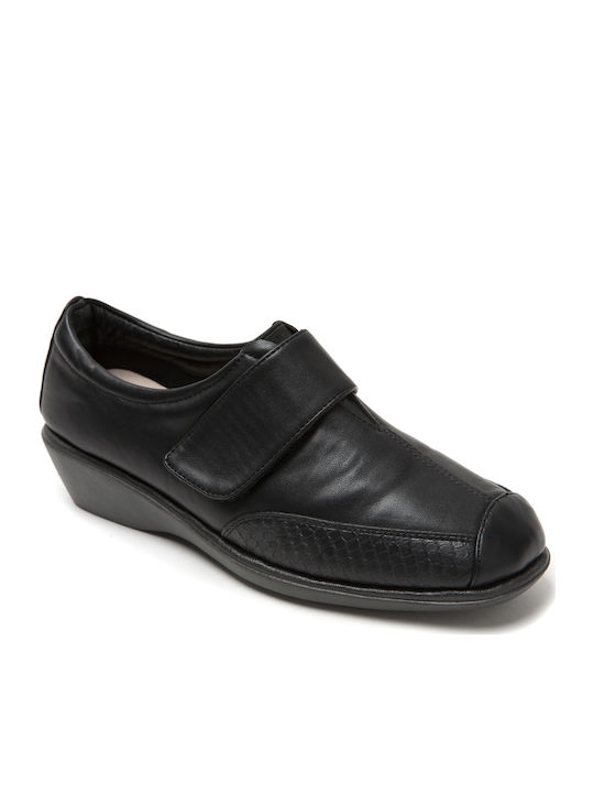 Parex QH16927 Γυναικεία Loafers σε Μαύρο Χρώμα