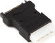 Powertech Αντάπτορας από SATA 15-Pin (M) σε 4-Pin Molex Μαύρο (CAB-W015)