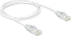 DeLock 83782 U/UTP Kat.6 Netzwerkkabel Ethernet 2m Weiß DeLock 83782 U/UTP Kat.6 Netzwerkkabel Ethernet 2m Weiß