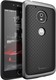 iPaky – Umschlag Rückseite Silikon Gray (Moto G5 Plus)