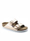 Birkenstock Arizona Soft Footbed Natural Leather Women's Flat Sandals Anatomic Metallic Copper 0952093