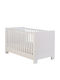 Santa Bebe Бебешко Креватче Andromeda 125 Бял за Матрак 70x140см