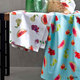 Nima Runner Cotton Set 2pcs Pic Nic Aqua 48x150cm