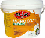 ER-LAC Monocoat Thermo Plastic Thermal insulation Acrilyc Paint for Exterior Use White 10lt